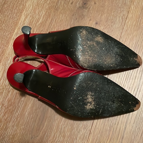 Gorgeous vintage Isaac Mizrahi patent leather - Picture 3 of 5